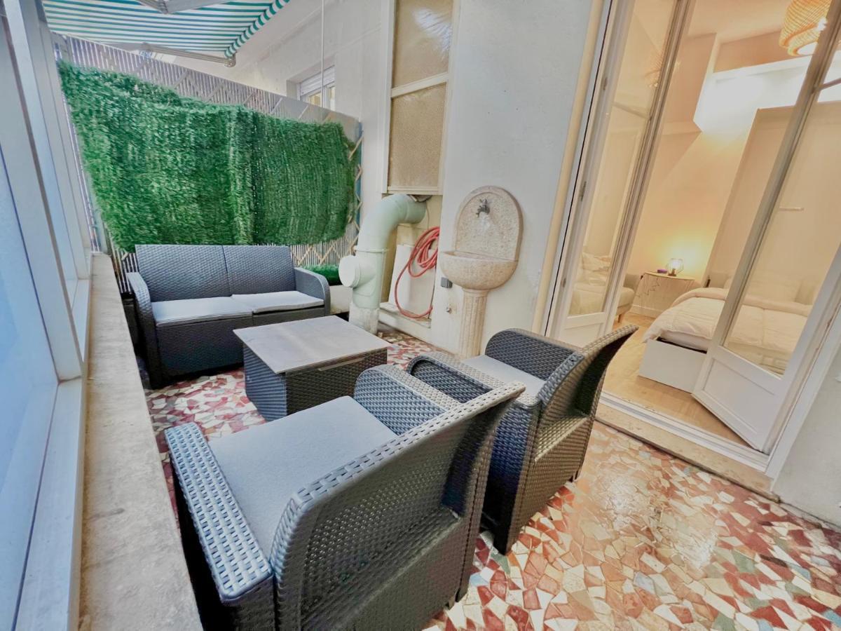 Aparthotel Riviera Superbe Studio Terrasse 100M Promenade Des Anglais Carre D'Or Terrasse Meyerbeer Nice Exterior photo
